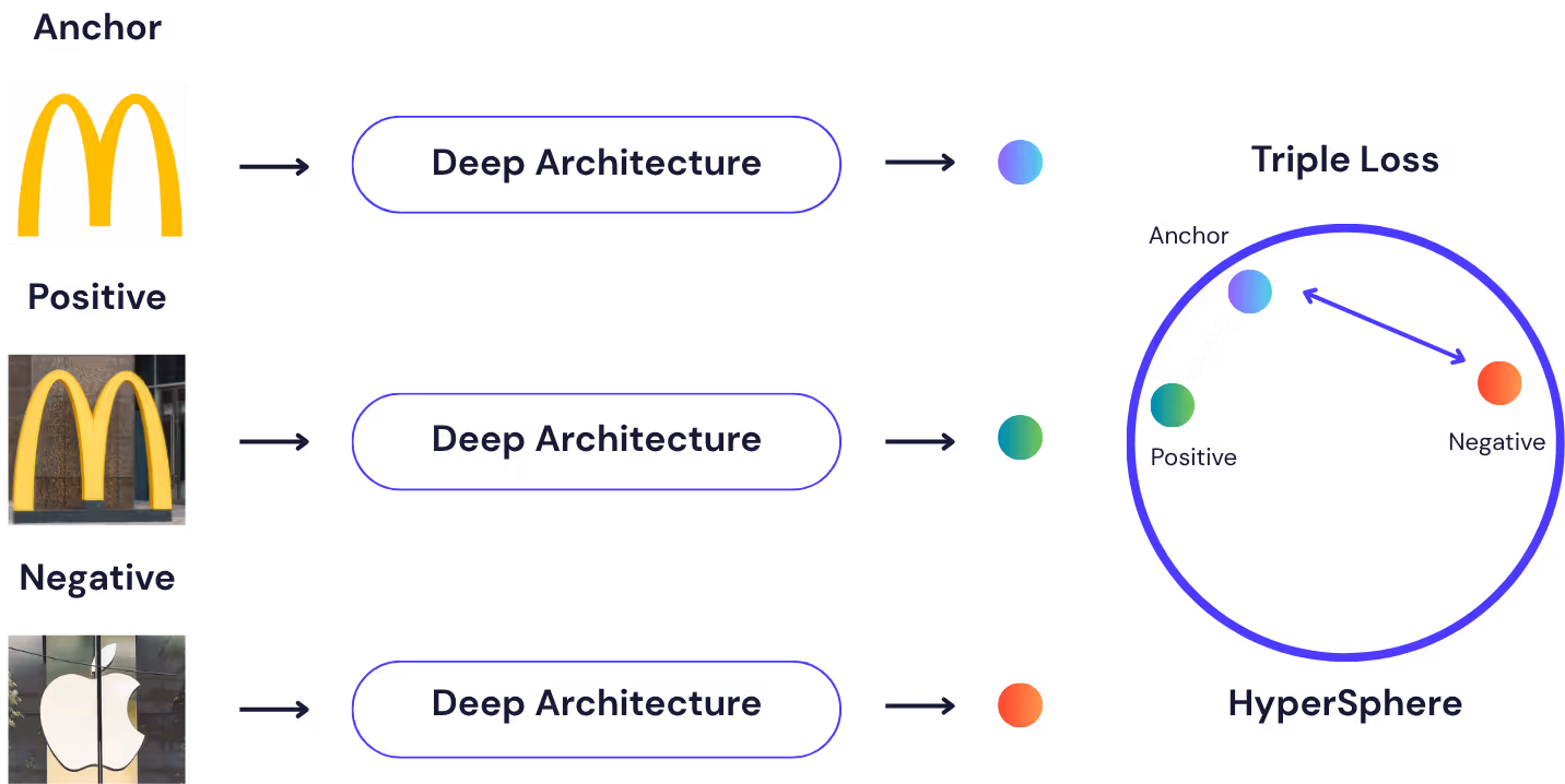 Triple loss diagram